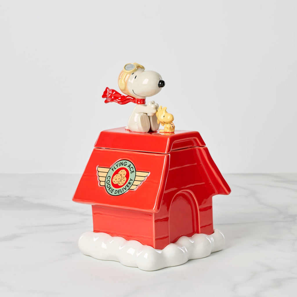 Chef Snoopy Figural Cookie Jar