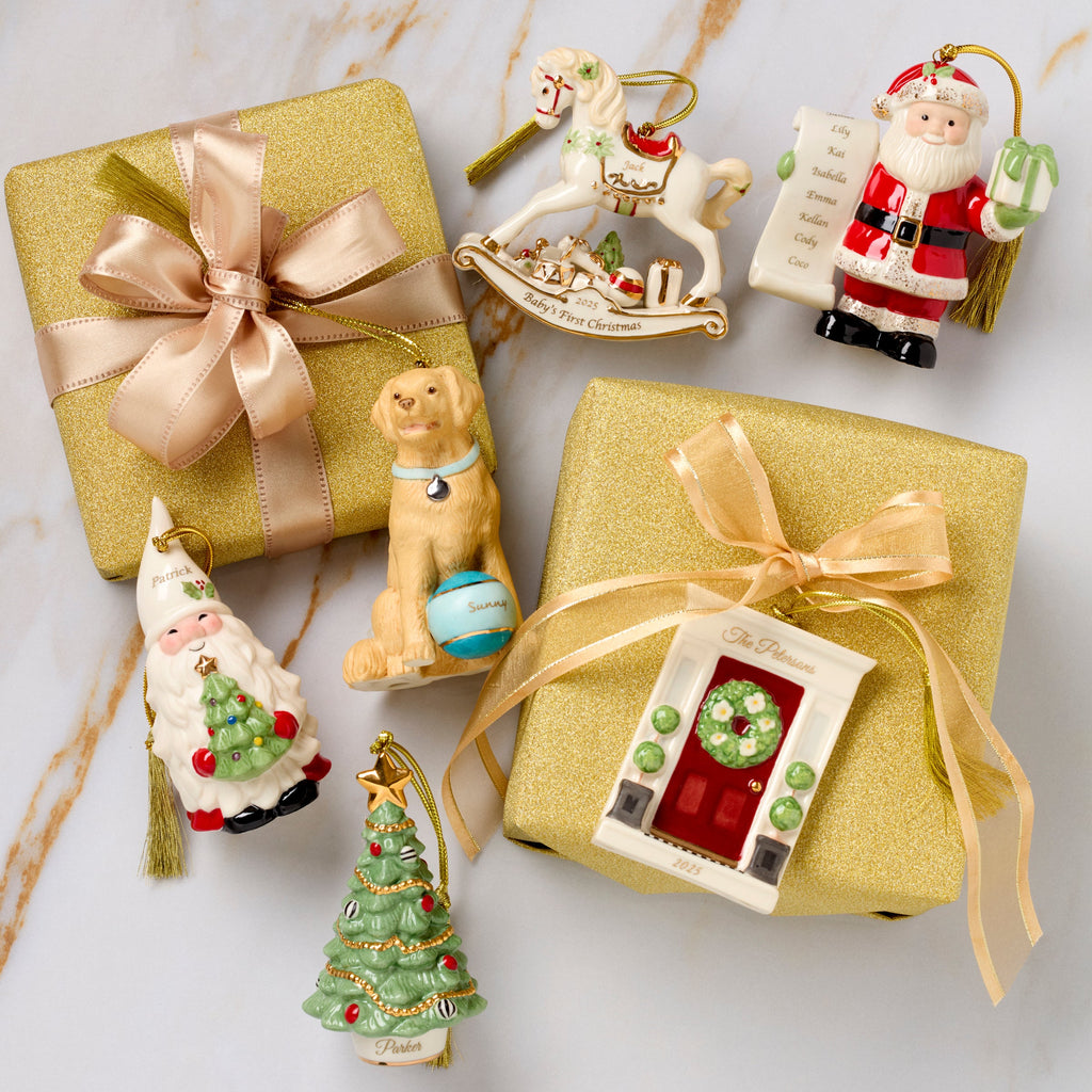 Personalized Christmas Gnome Ornament