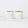 Spring Pansies Mugs, Set of 2