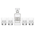 Sloane Crystsal 5-Piece Whiskey Set