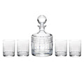 Tempo Crystal 5-Piece Whiskey Set