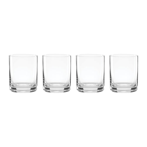 5 O'Clock Double Old-Fashioned Glasses, Set of 4