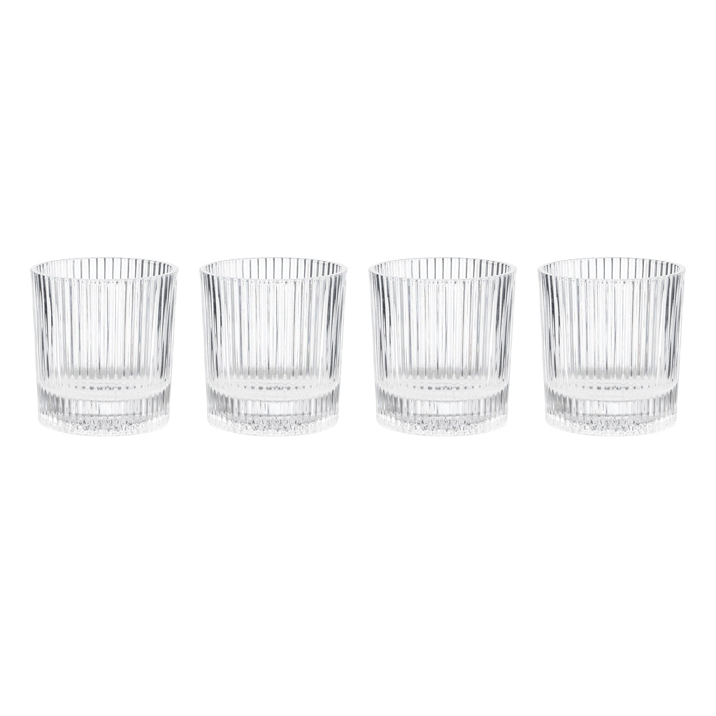 Wallingford Double Old-Fashioned Glasses, Set of 4