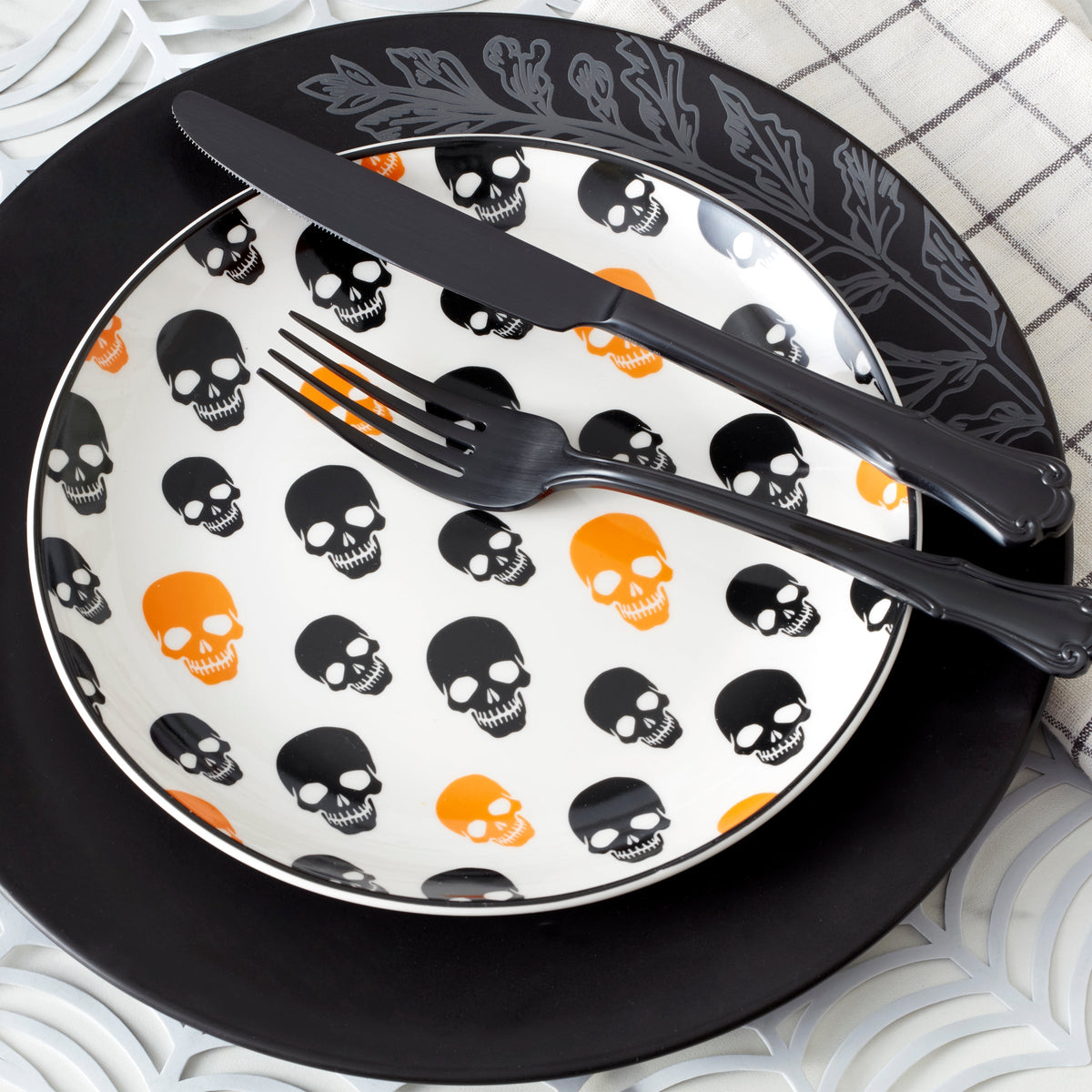 Vintro Halloween Accent Plates, Set of 4