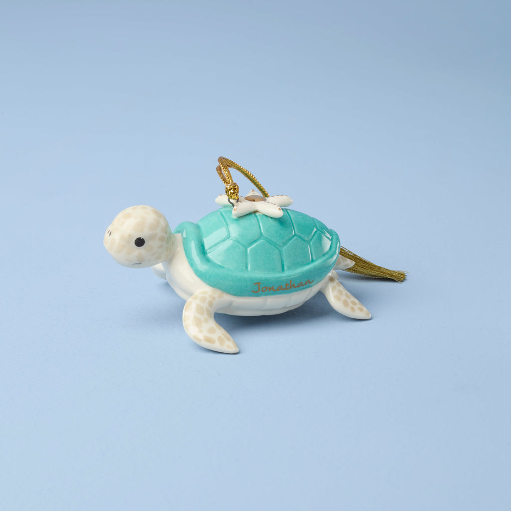 Personalized Sea Turtle Ornament