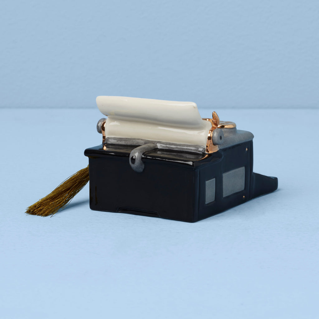 Personalized Typewriter Ornament