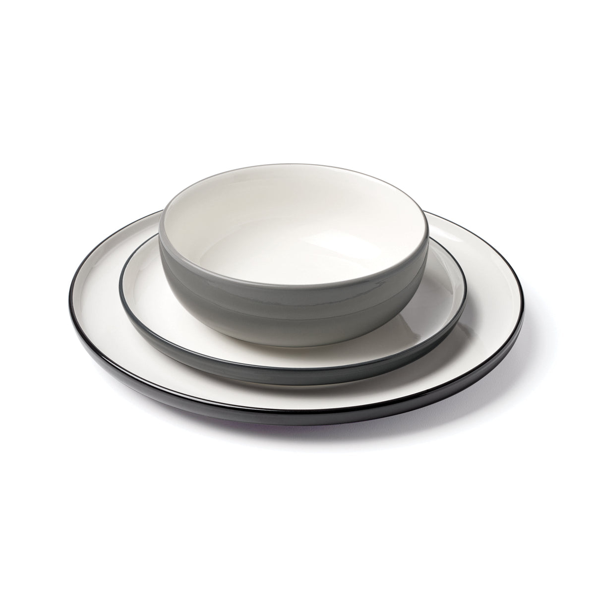 24 Seven Colors Pumice 12-Piece Dinnerware Set