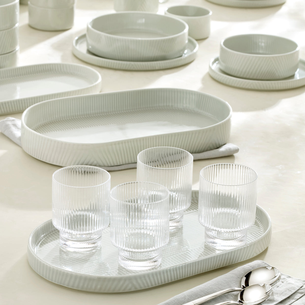 Modulus Vapor 2-Piece Serving Set