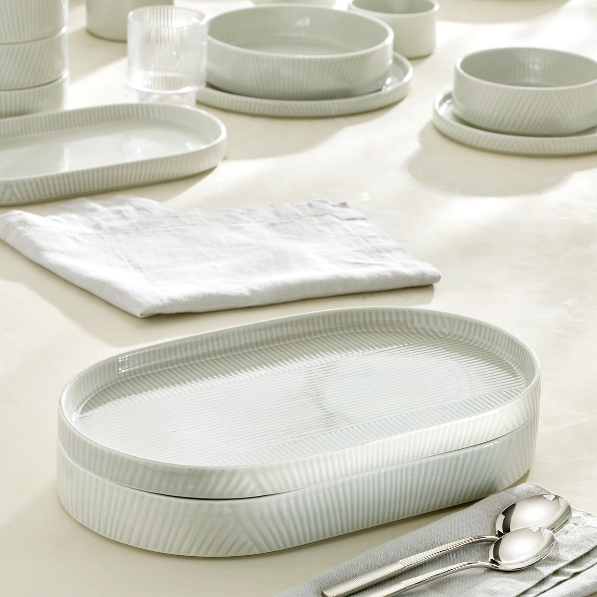 Modulus Vapor 2-Piece Serving Set