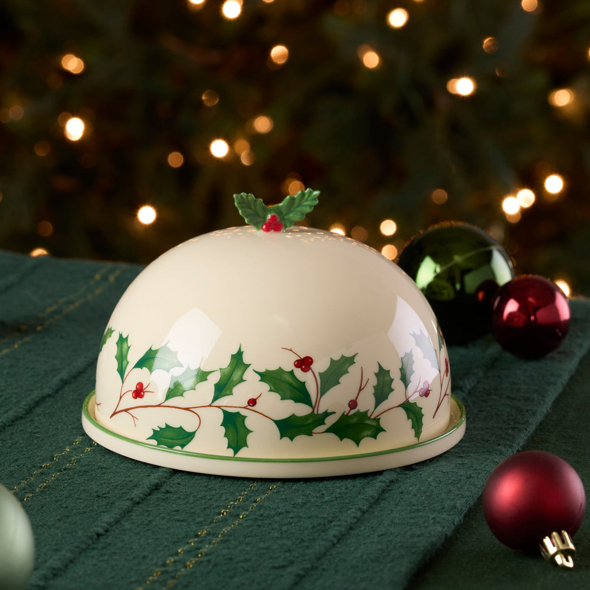 Holiday Small Covered Dish