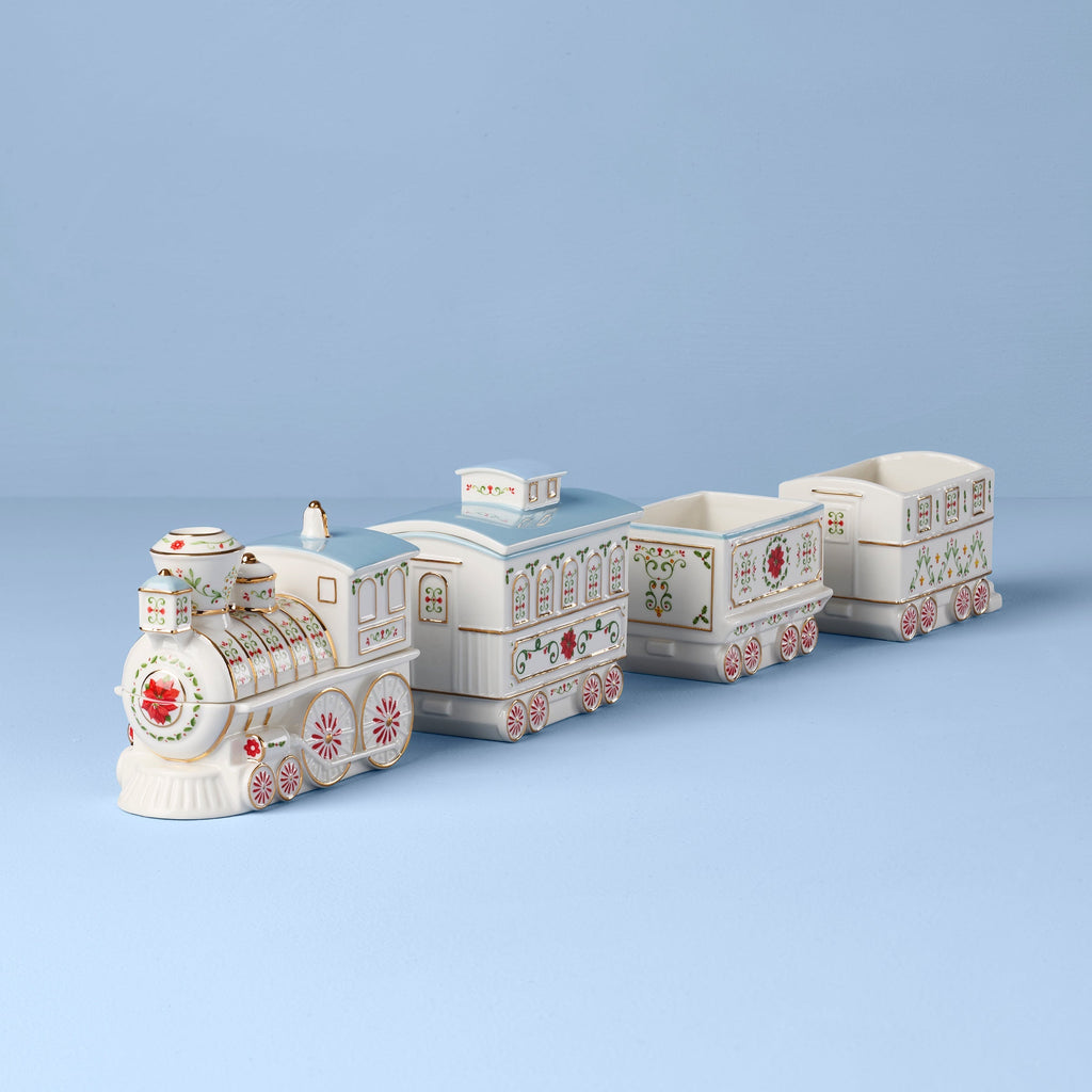 Lenox Holiday Village Christmas Train Server