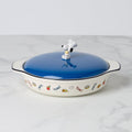 Chef Snoopy Covered Casserole Dish