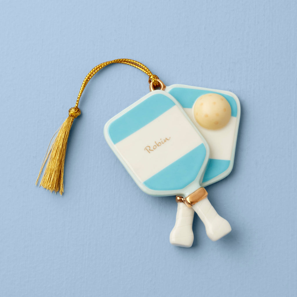 Personalized Pickleball Ornament