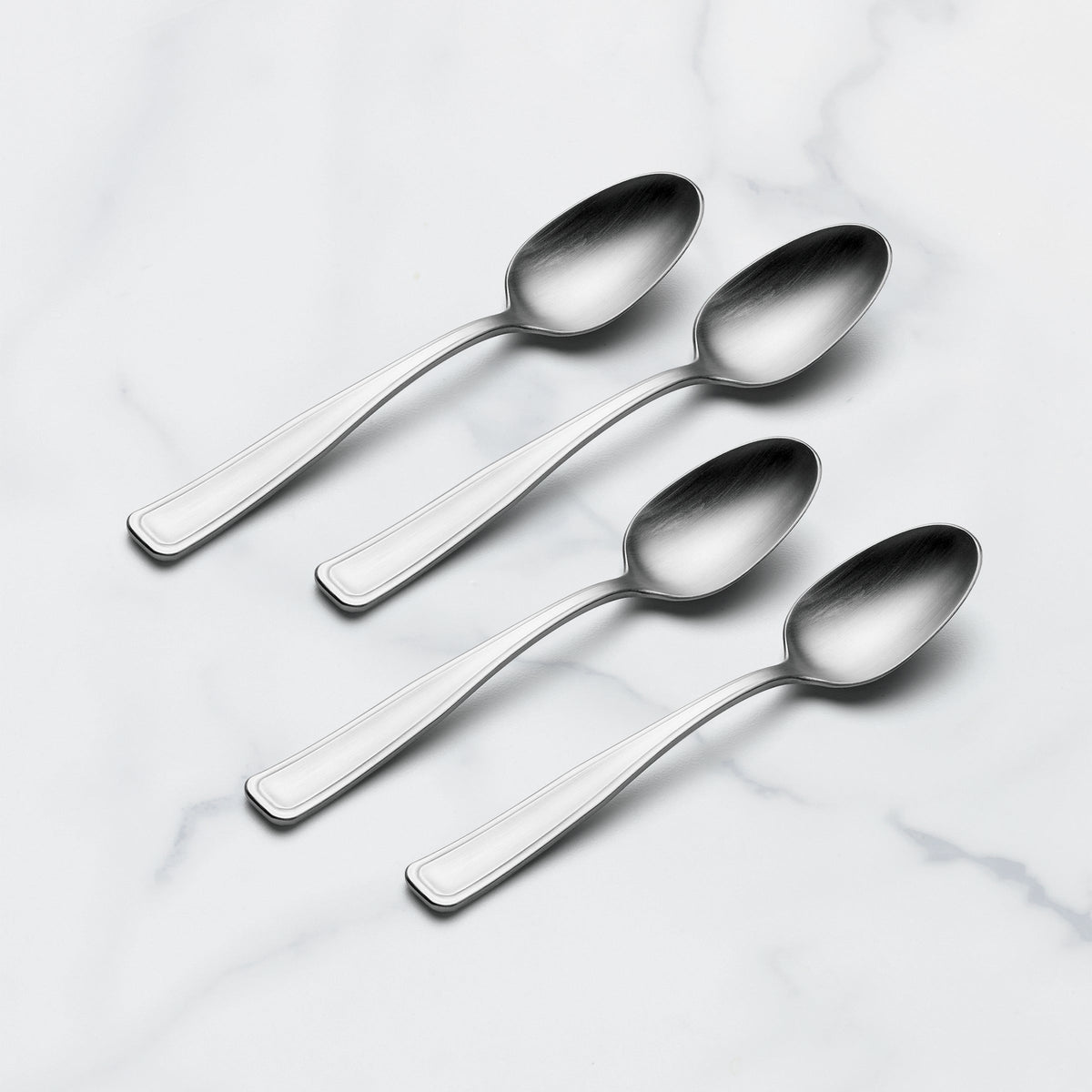 Reid Satin Teaspoons, Set of 4