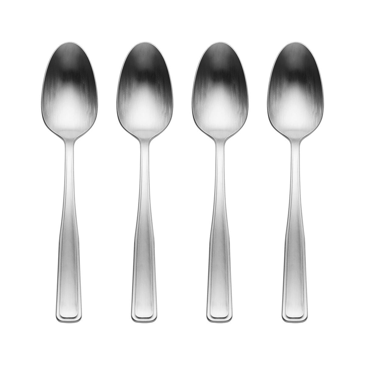 Reid Satin Dinner Spoons, Set of 4