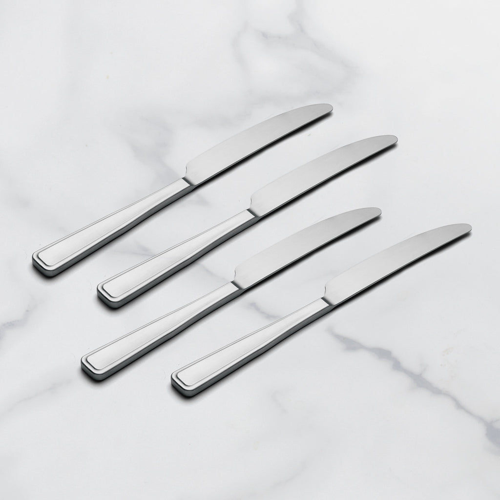 Reid Satin Dinner Knives,  Set of 4