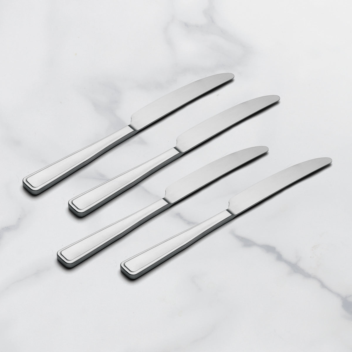 Reid Satin Dinner Knives,  Set of 4