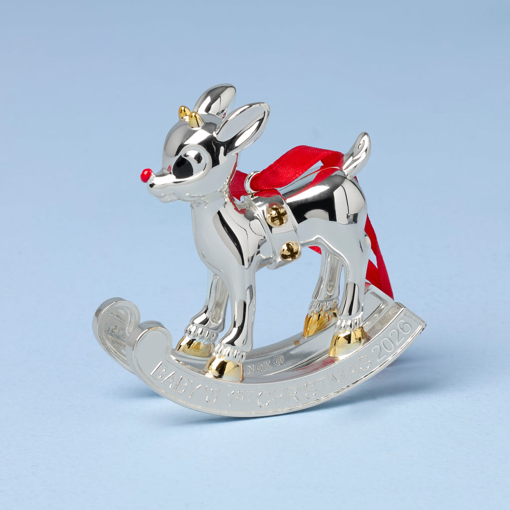 2026 Baby's 1st Christmas Rudolph Ornament