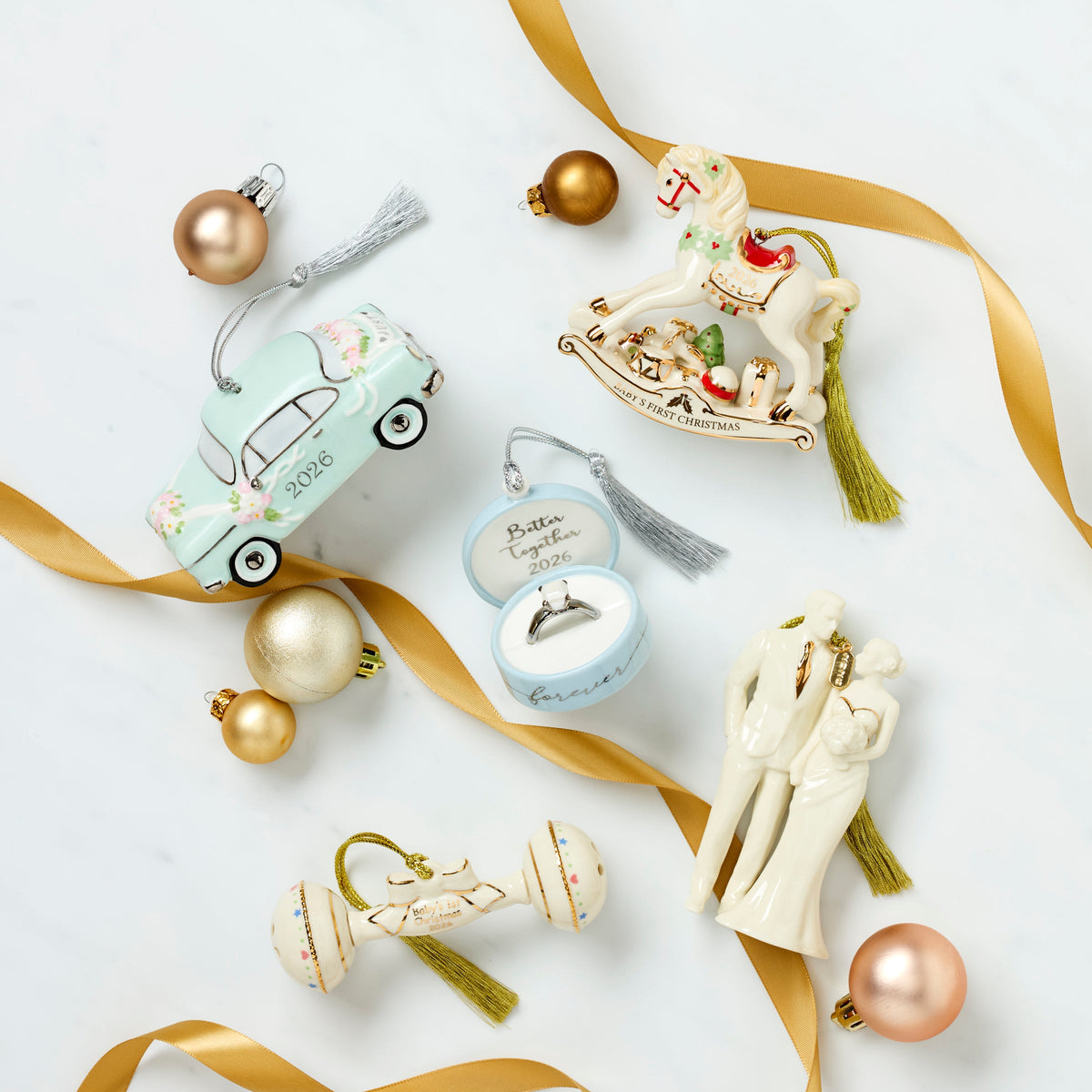 2026 Together Forever Ring Box Ornament