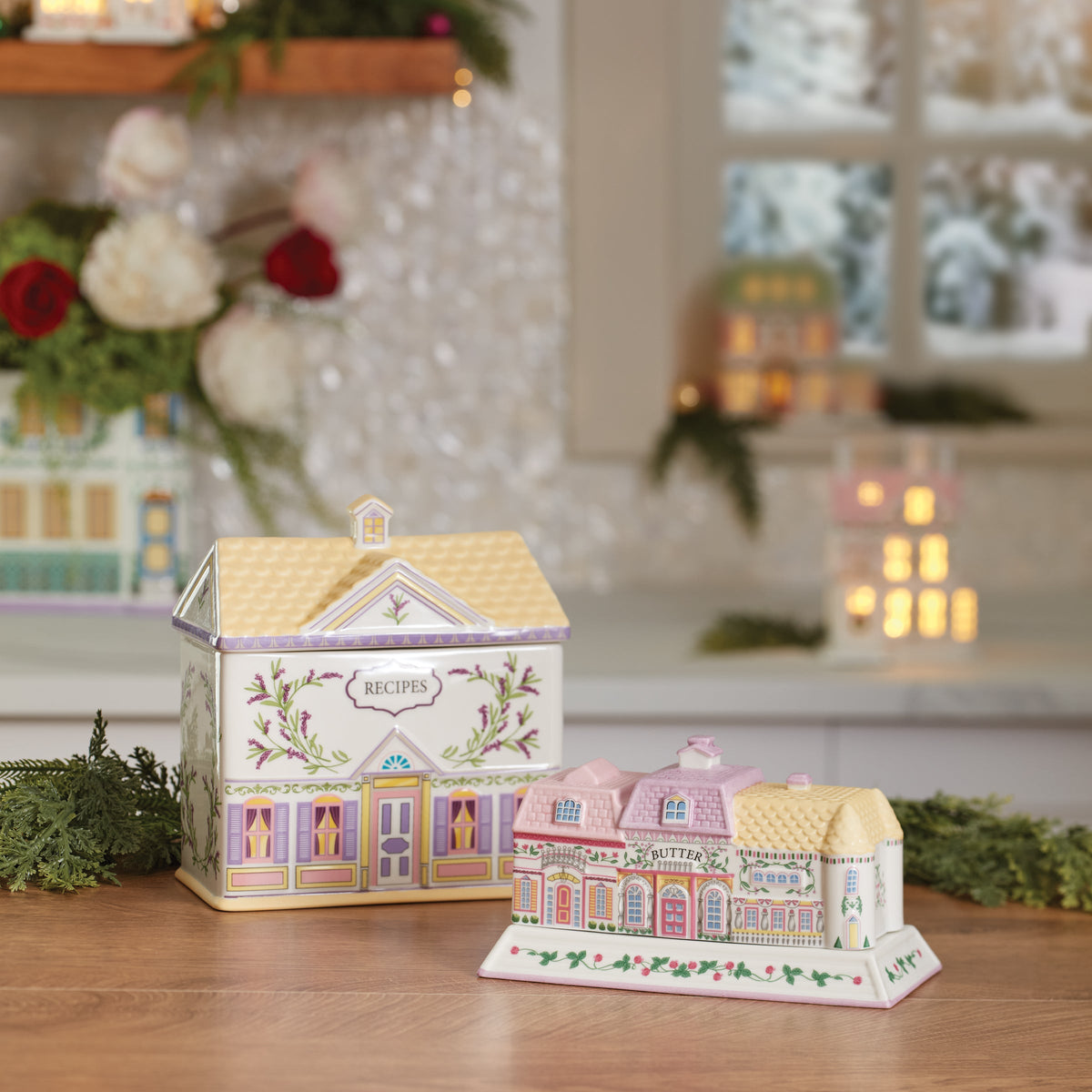Lenox Spice Village Recipe Box