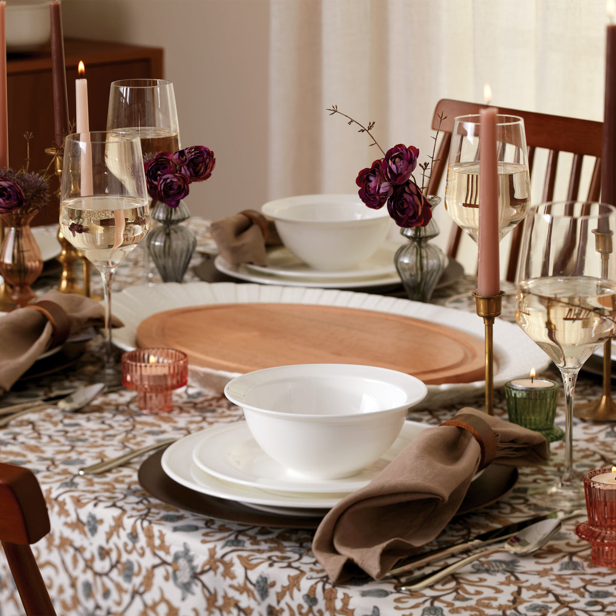 Studio 1414 Rimmed 12-Piece Dinnerware Set