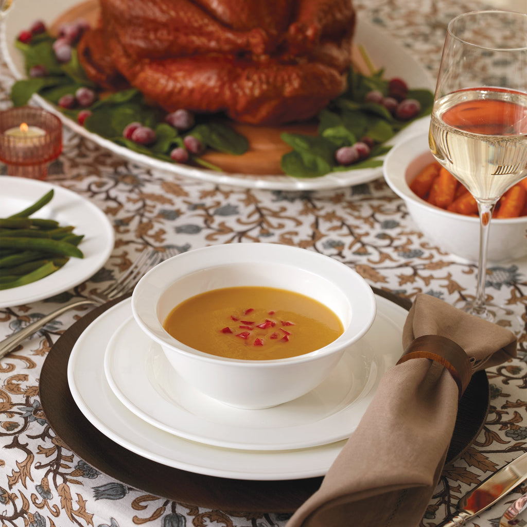 Studio 1414 Rimmed 12-Piece Dinnerware Set