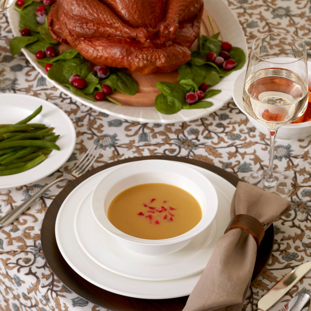 Studio 1414 Rimmed 12-Piece Dinnerware Set
