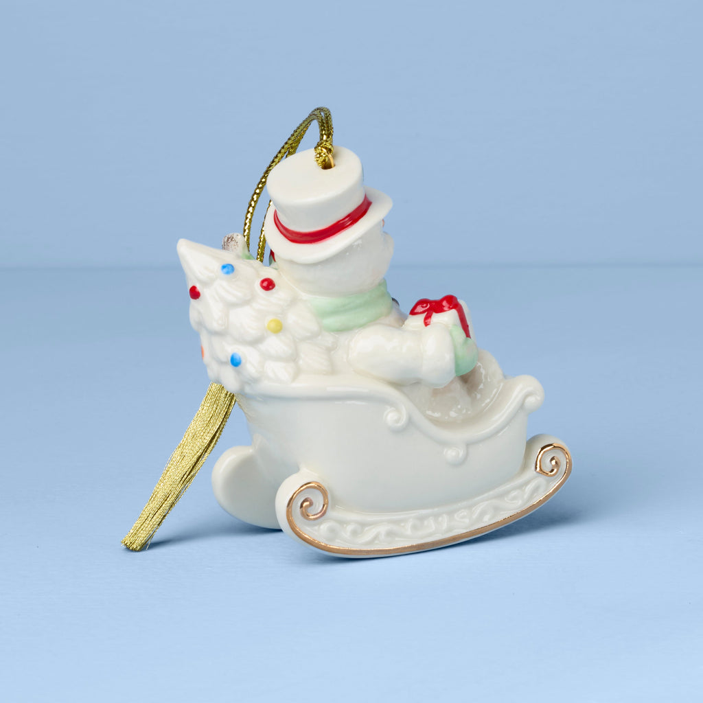 Personalized Snowman Ornament