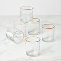 24 Seven Sunbaked Medium Tumblers, Set of 6