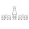 Hudson Crystal 5-Piece Whiskey Set