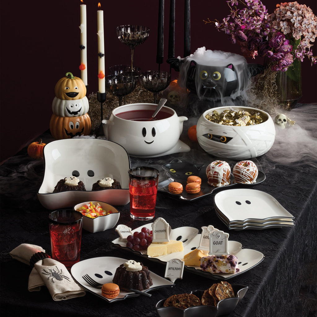 Ghost Accent Plates, Set of 4