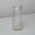 Ruffle Glass Lines Carafe