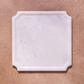White Marble Framed Square Board