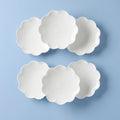 Studio 1414 Scallop Accent Plates, Set of 6