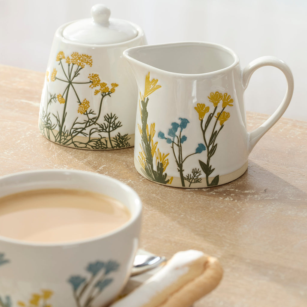 Wildflowers Sugar & Creamer Set