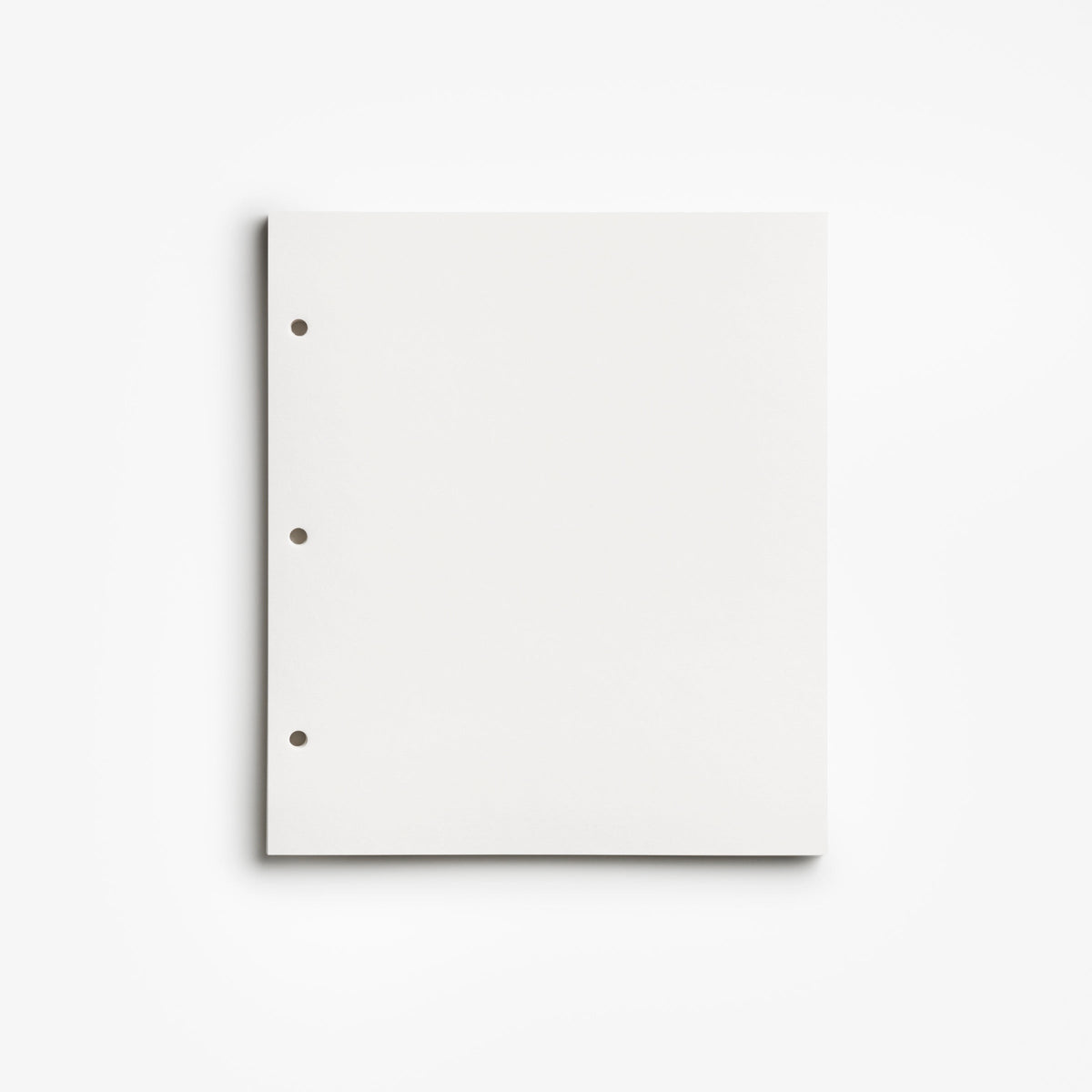White Photo Album Paper, 10 Pages