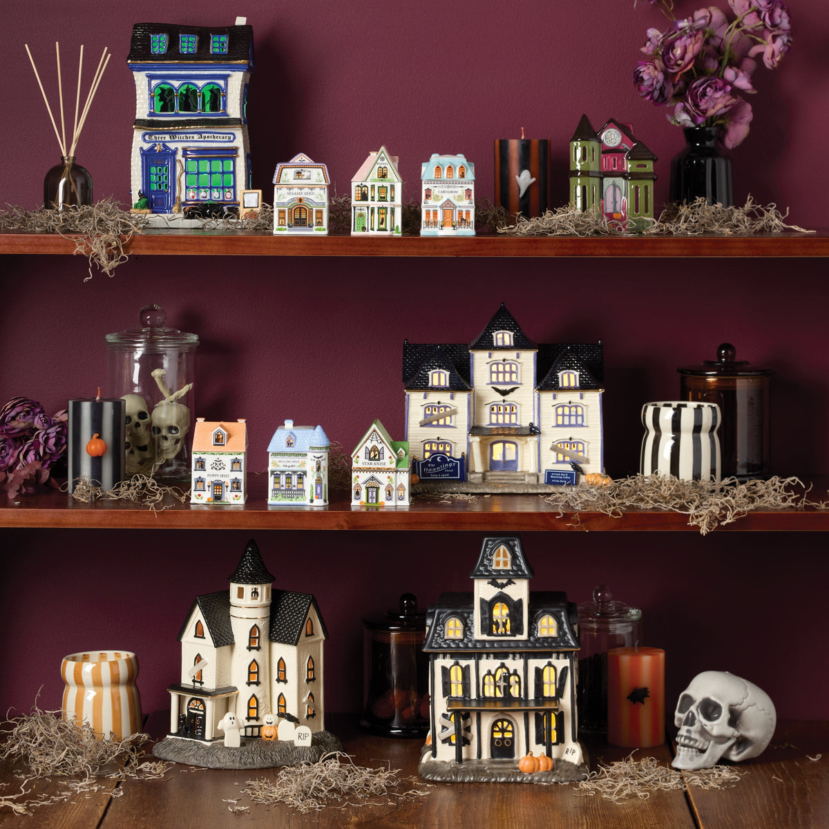 Lenox Spice Village 6-Piece Halloween Set