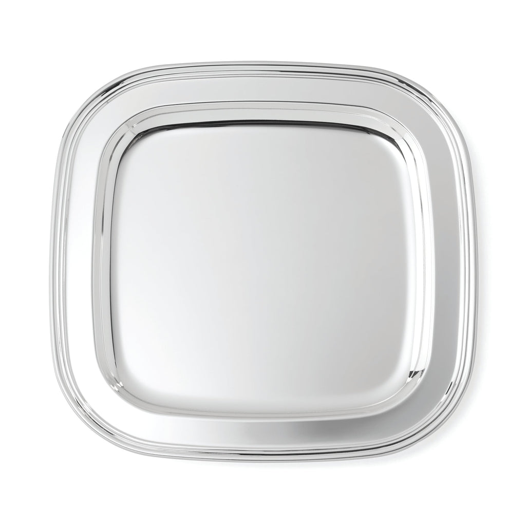 Derby Silverplate Square Tray