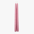 Dripless Vintage Rose 12" Taper Candles, Set of 2