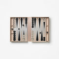 The Art Of Backgammon Mirror Board Game