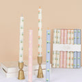 Floral Table Candles, Set of 8