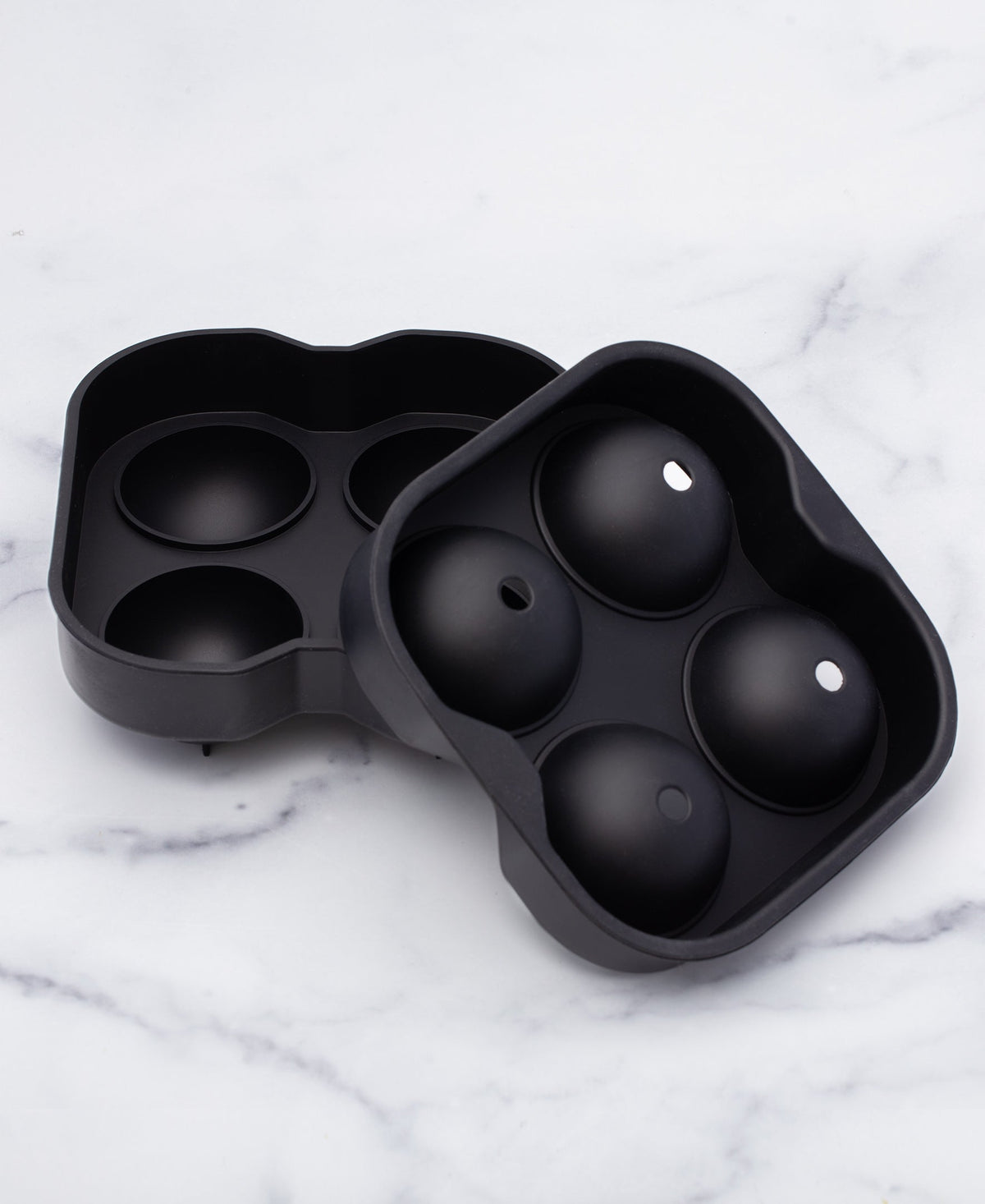 Black Round Silicone XL Ice Mold