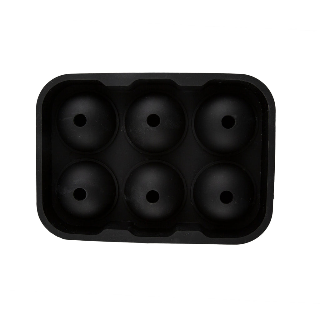 Black Round Silicone Ice Mold