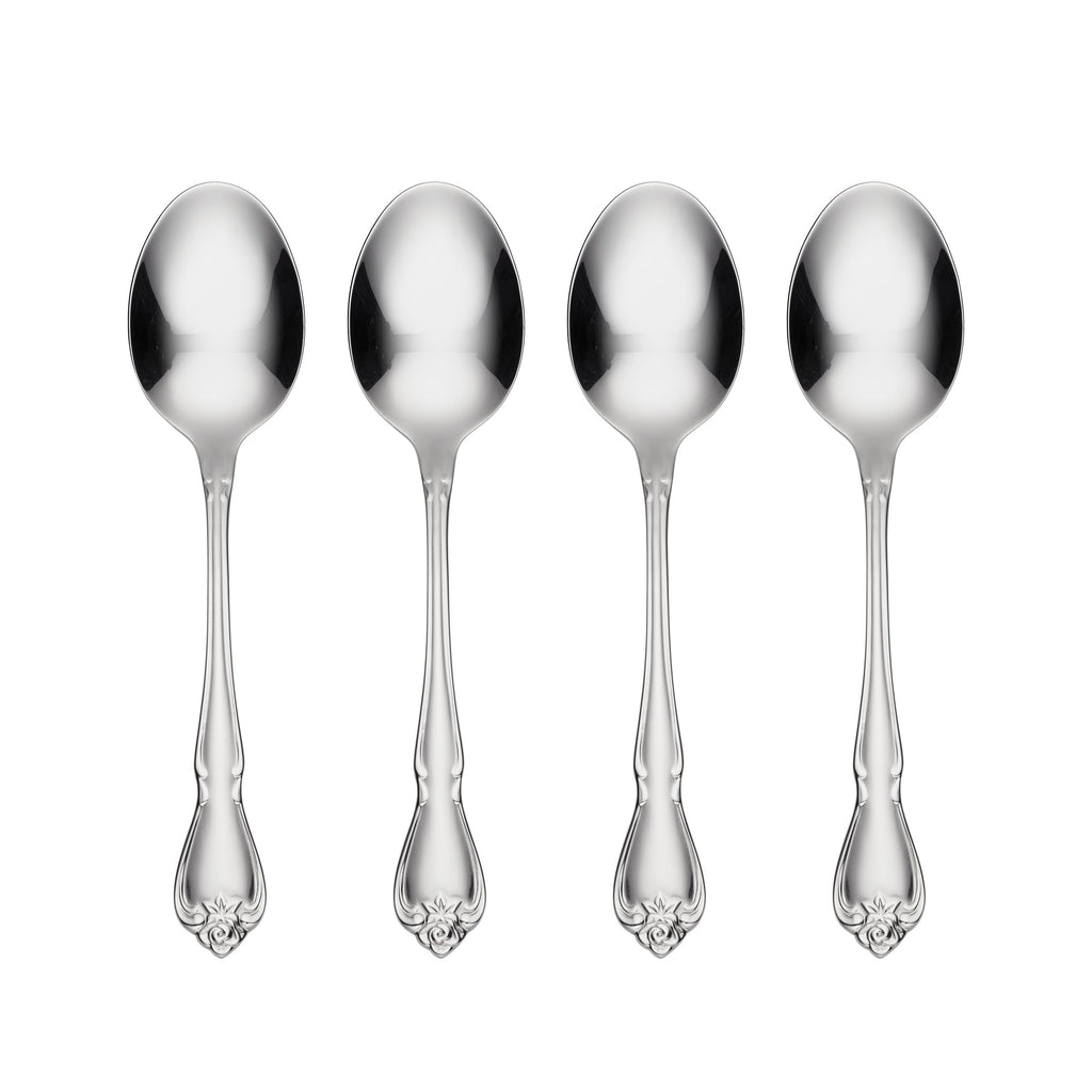 True Rose Dinner Spoons, Set of 4