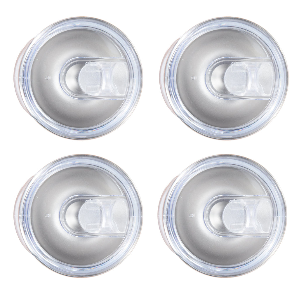 Insulated Woodgrain Wine Tumblers, Set of 4