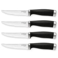 Epicure Black Steak Knives, Set of 4