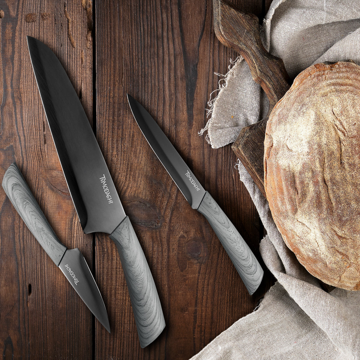 Raintree Ash 3-Piece Cutlery Set