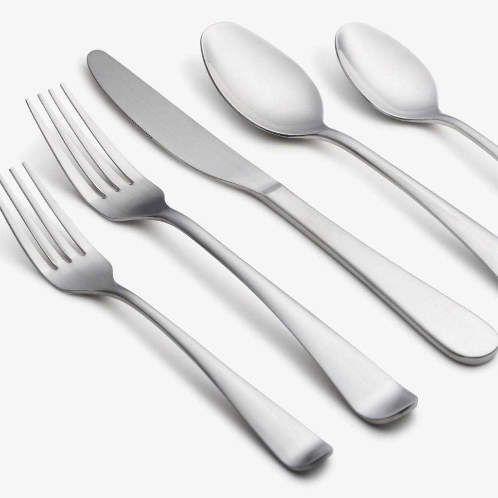 Rhiannon Satin 20-Piece Flatware Set