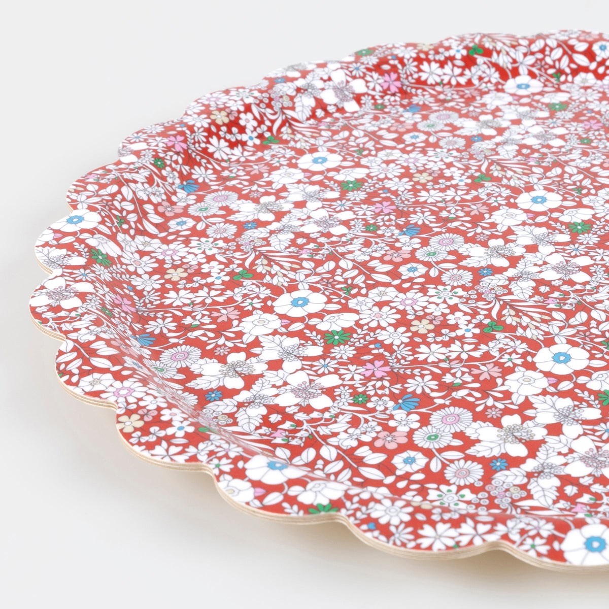 Meri Meri x Liberty Red June's Meadow Small Tray