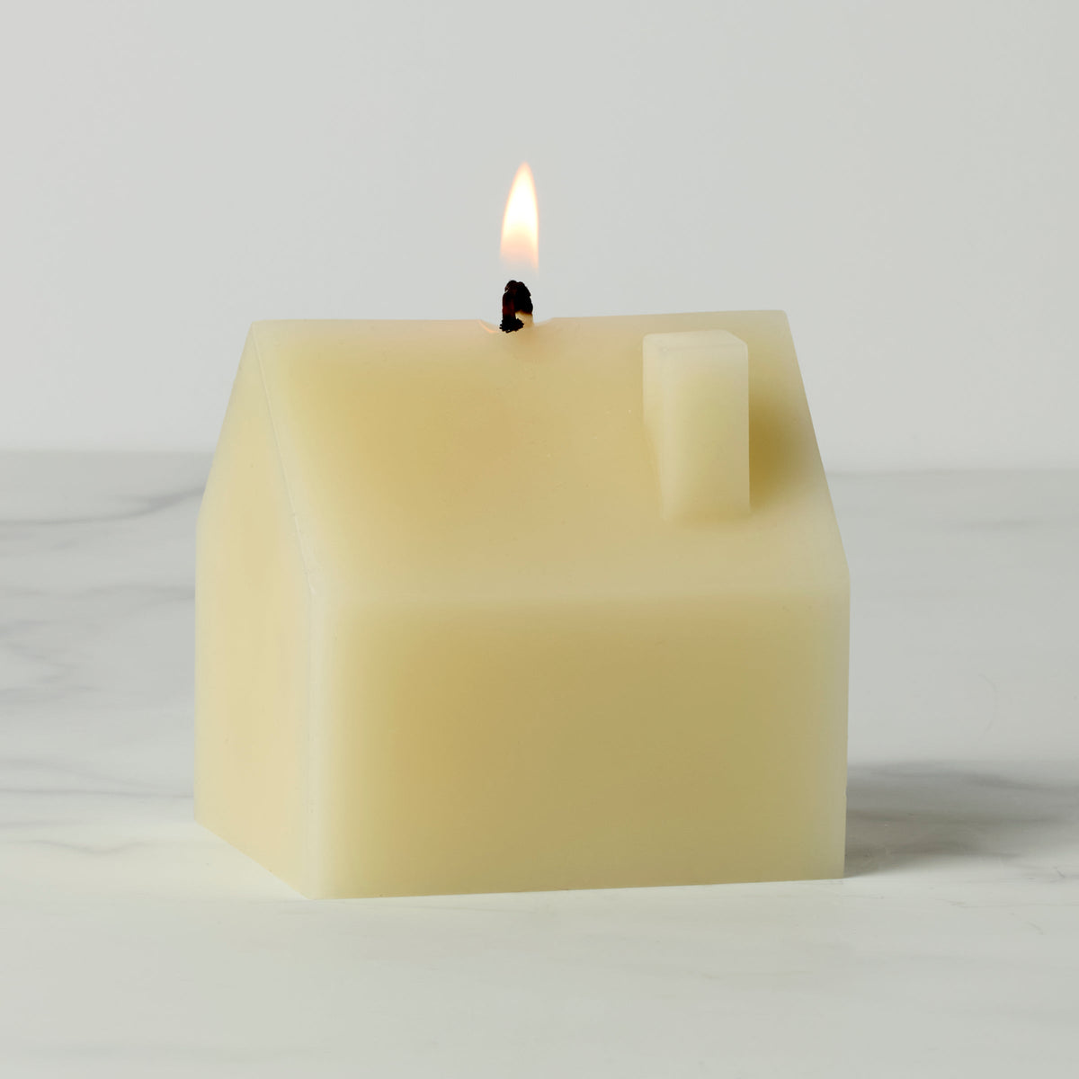 Iconic Cream Large House Candle
